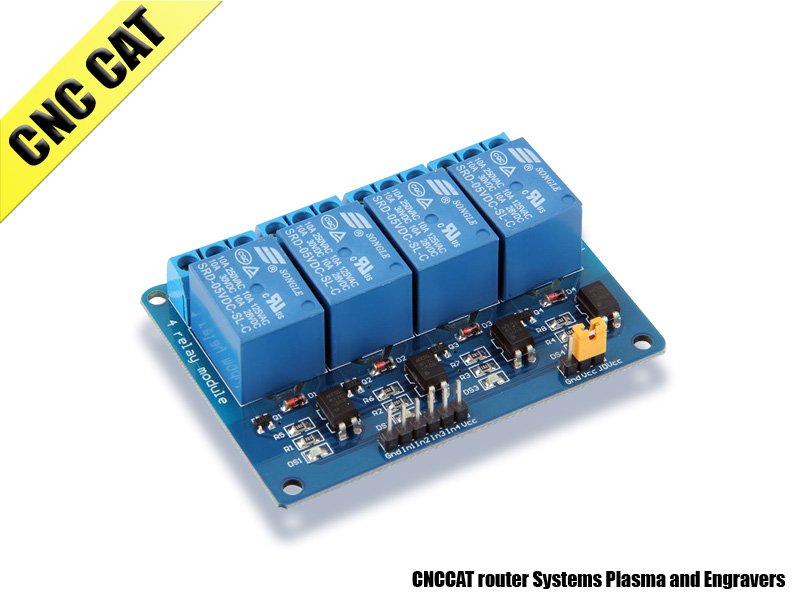 4 Channel 5V Relay Module Expansion Board for Arduino