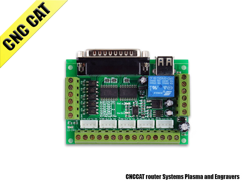 5 Axis Breakout Board Interface for Stepper Motor Driver