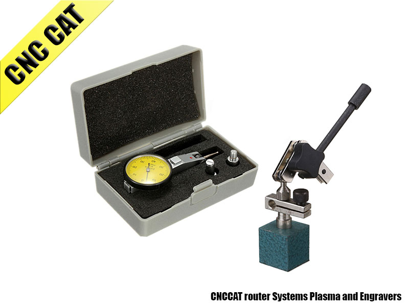 Dial Test Indicator & Magnetic base measuring milling Lathe