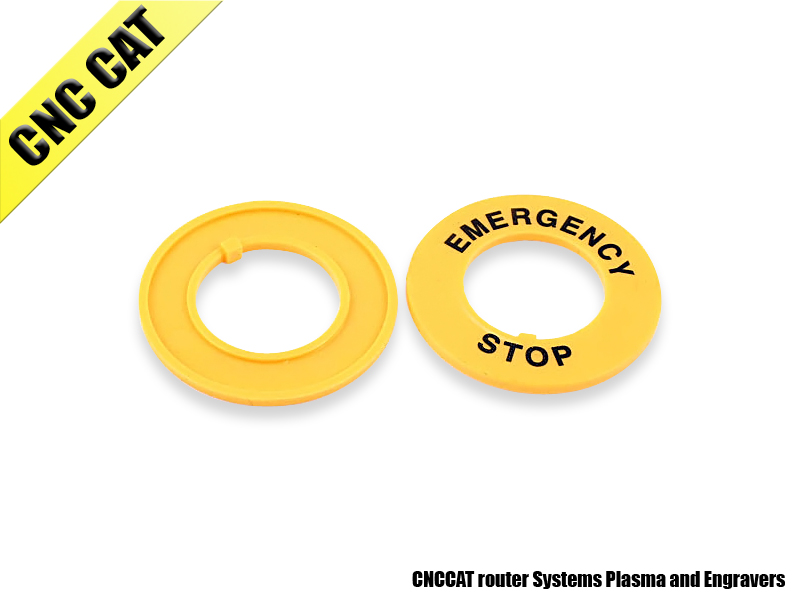 Emergency Stop Yellow Protective Case 22mm