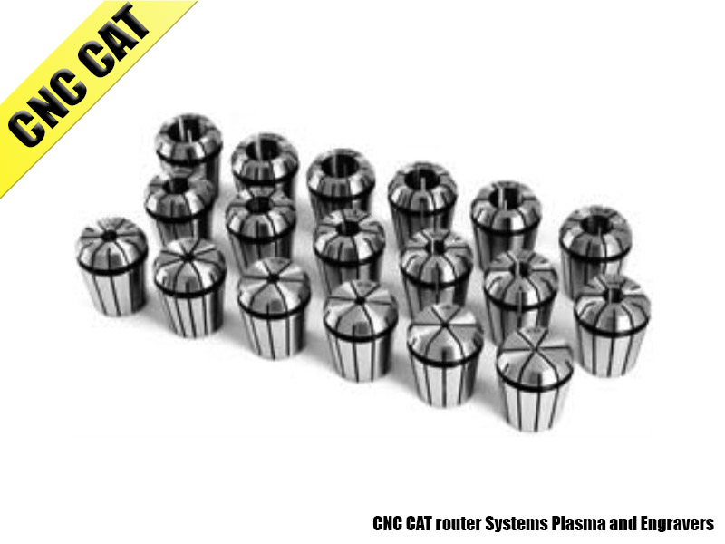 ER8 7pcs SPRING COLLET SET Range 2mm to 5mm