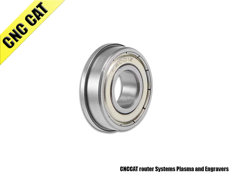 F6001z Flanged Deep Groove Shielded Ball Bearing 12x28x8mm