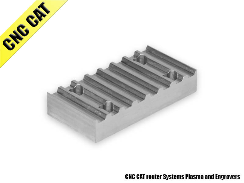 Fixing plate for timing belts material aluminum T10 belt width 25mm