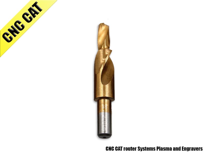 Μ10 Straight Shank Pocket HSS Step Drill Bit