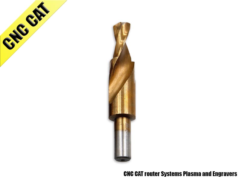 Μ12 Straight Shank Pocket HSS Step Drill Bit